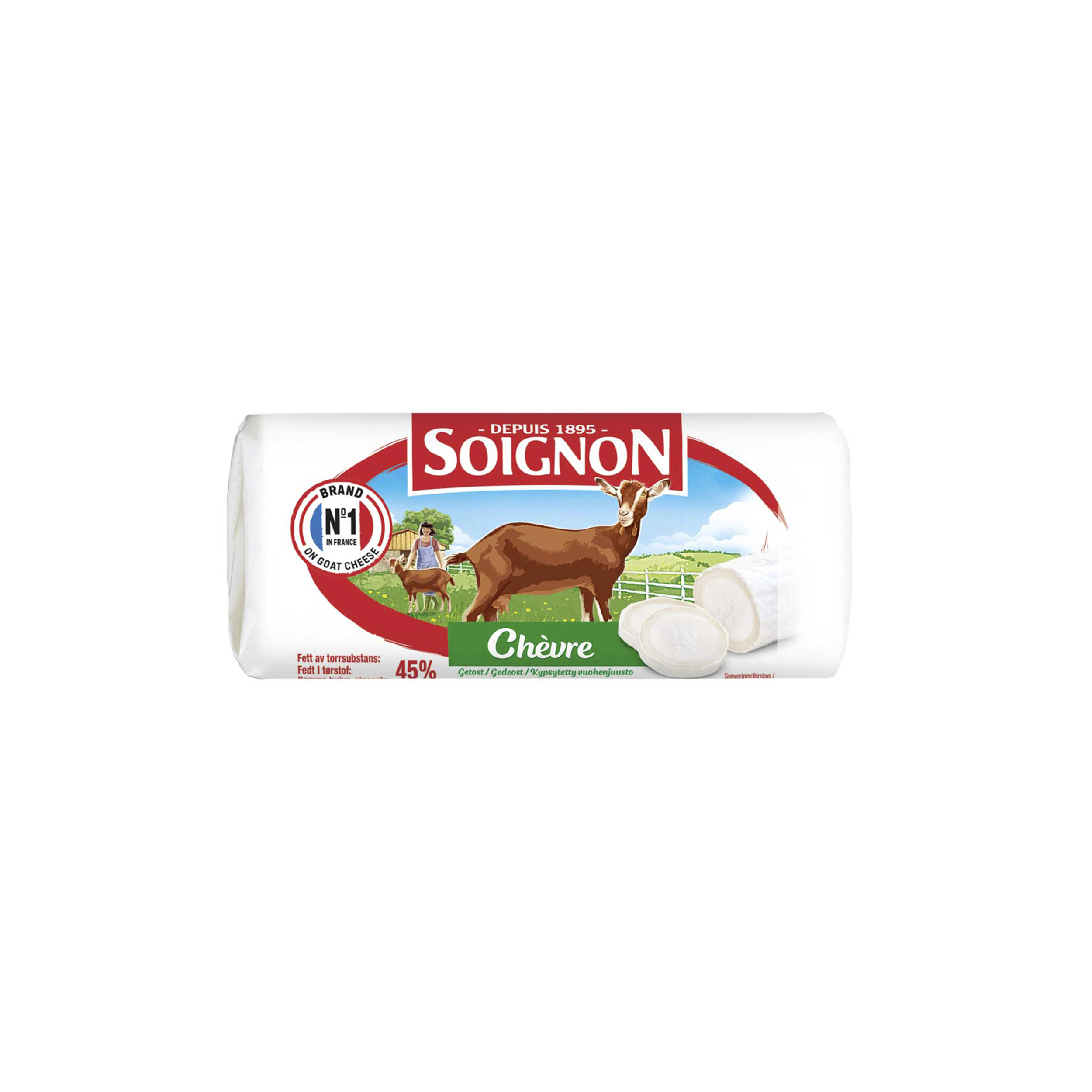 Soignon Chévre vuohenjuusto 150g