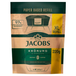 Jacobs Cronat Gold pikakahvi 220g XL-täyttöpussi