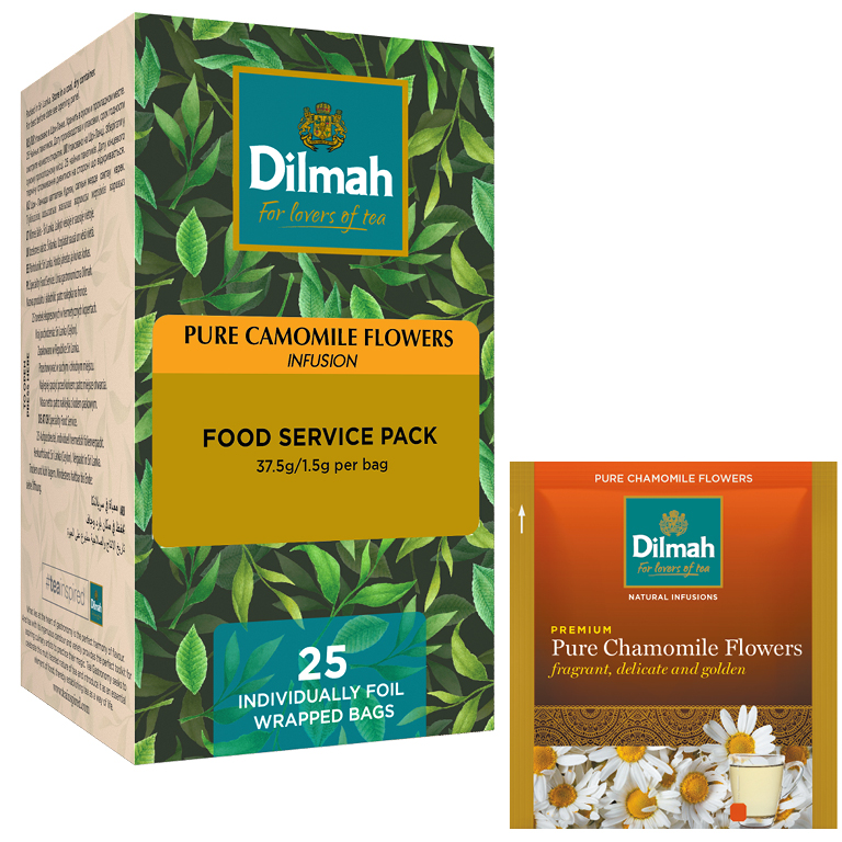 Dilmah Foodservice Pure Camomile Flowers Infusion 25x1,5g