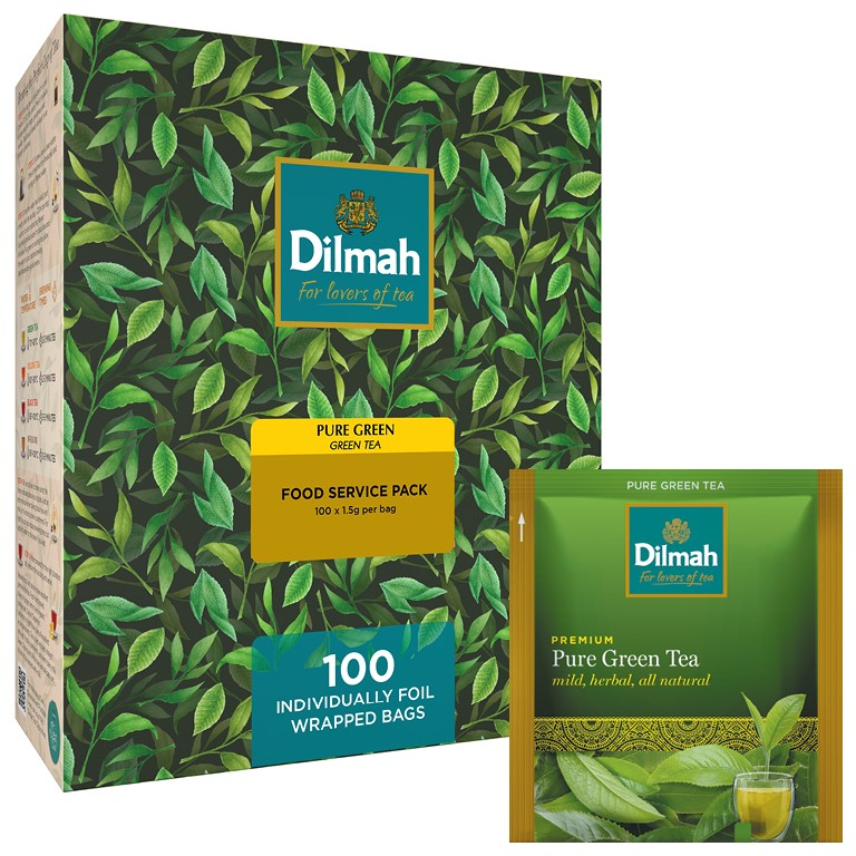 Dilmah Foodservice Green Tea 100x1,5g