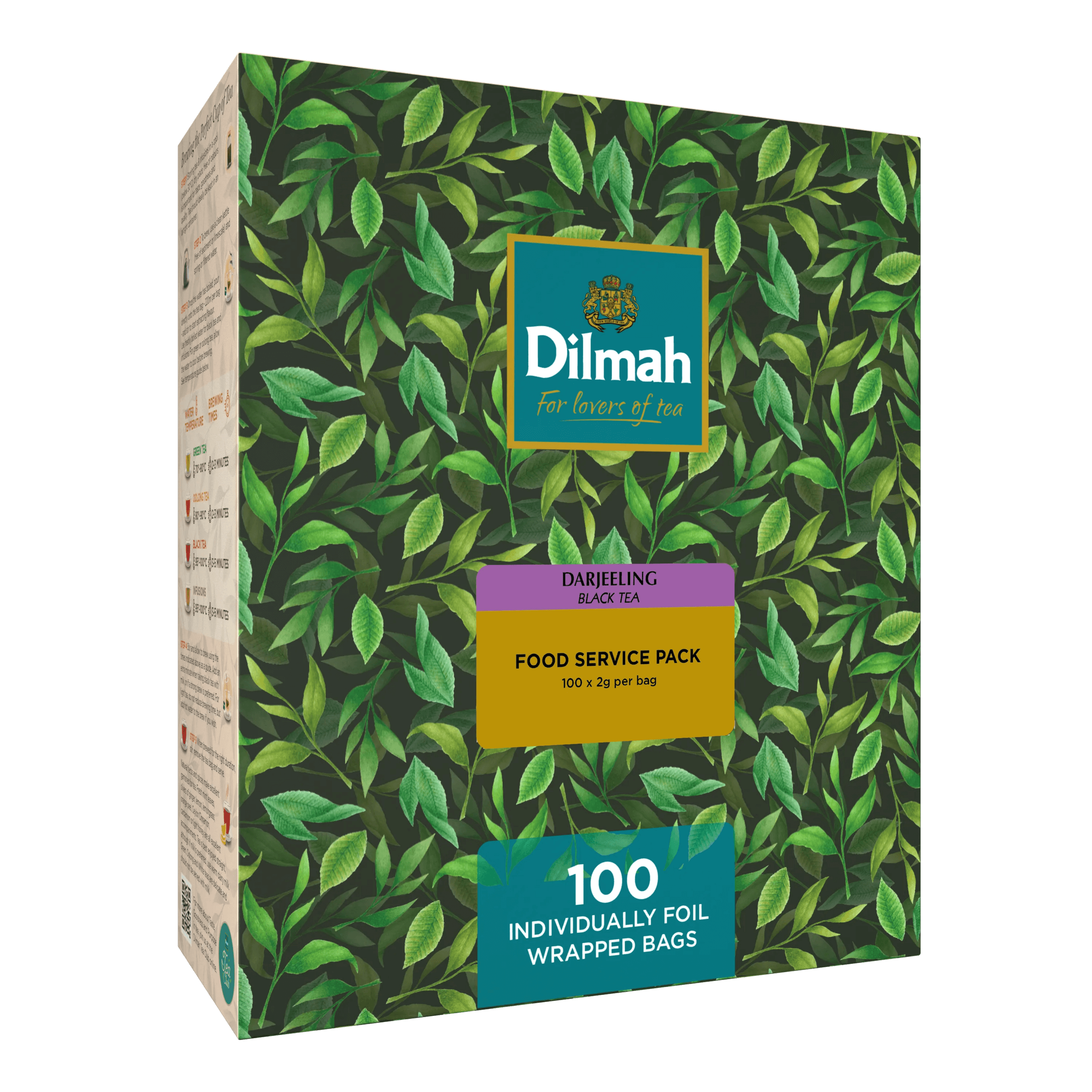 Dilmah Foodservice Gourmet Darjeeling 100x2g