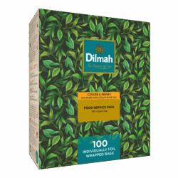 Dilmah Foodservice Ginger & Honey 100x2g