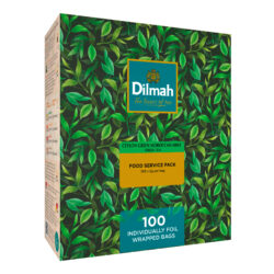 Dilmah Foodservice Ceylon Green Tea with Moroccoan Mint 100x2g