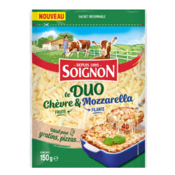 Soignon DUO vuohenjuusto-mozzarellaraaste 150g